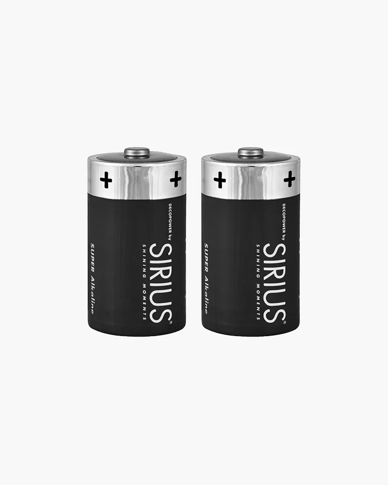 Sirius C batterier 2 stk.
