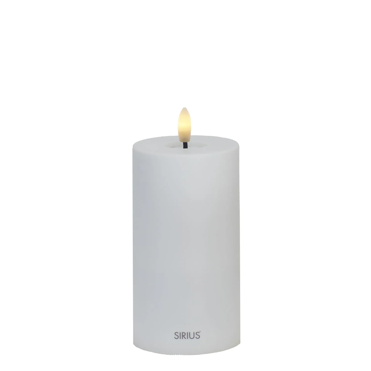 Sille Solar Ø7.5 x 15cm, White