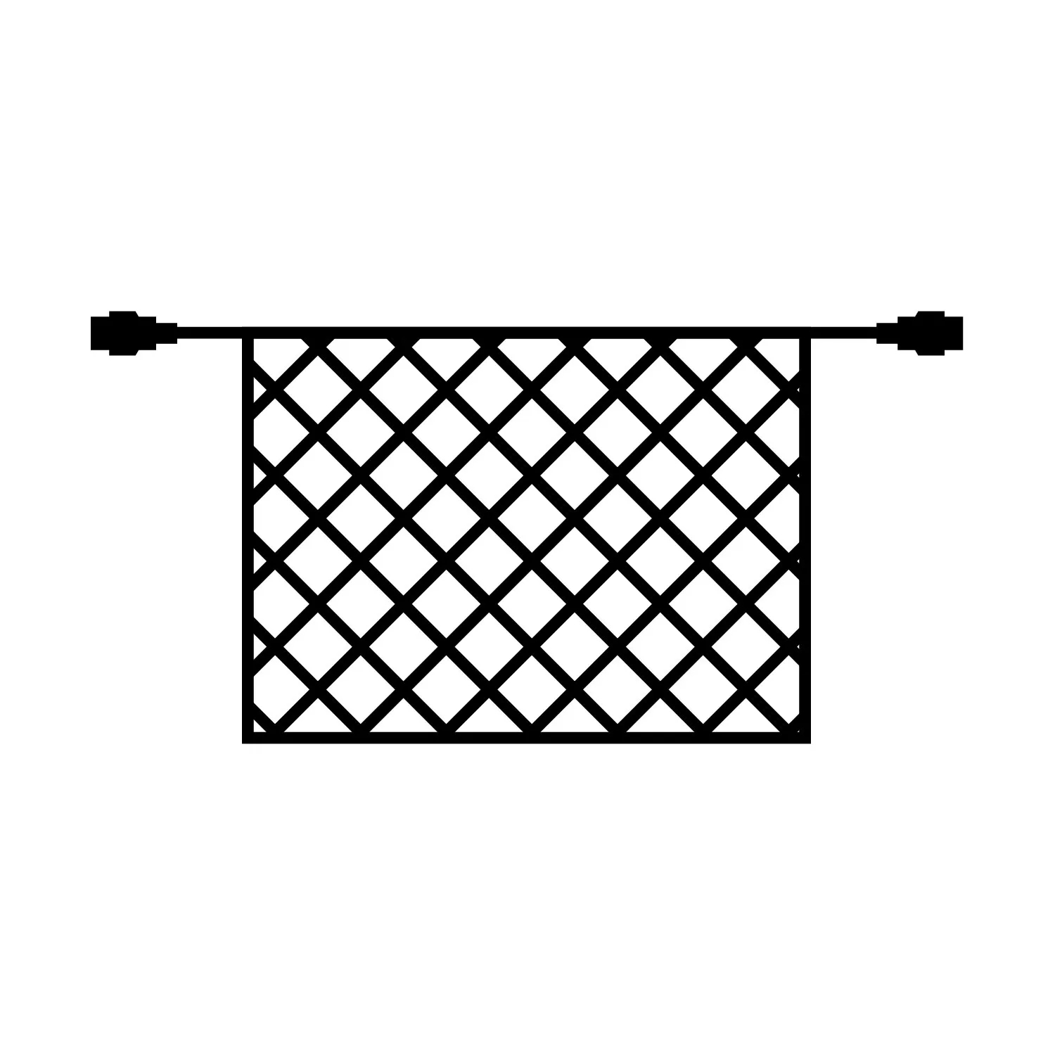 Top-Line Energy Net Supplementsæt 100 LED, 2x1,5 m