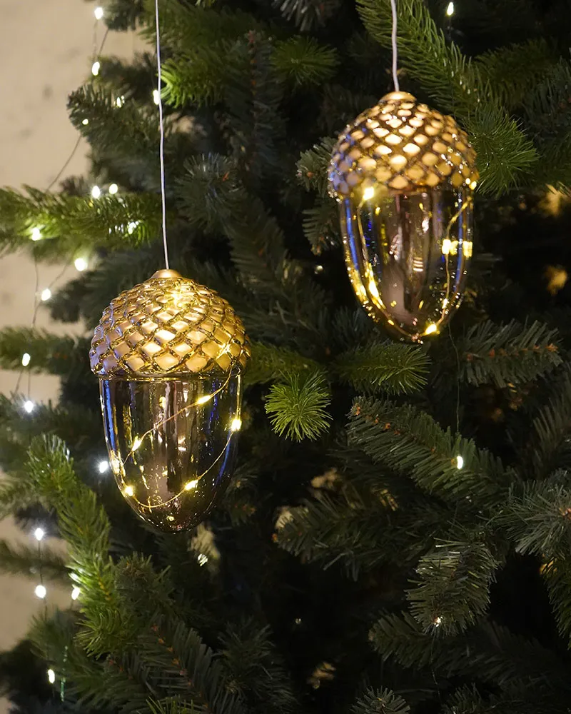 Celina Acorn 16 cm, Dark Oak/Gold