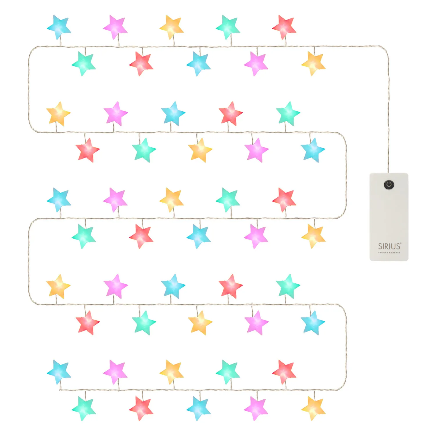 Ally Star Cluster string lights 40 LED, 2m, Multi