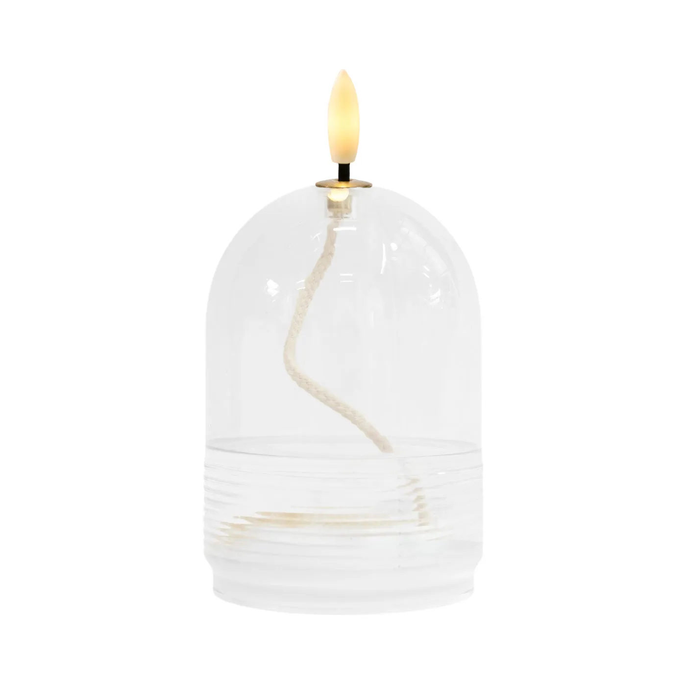 Dea Oil Lamp Ø8 x 11cm, Clear