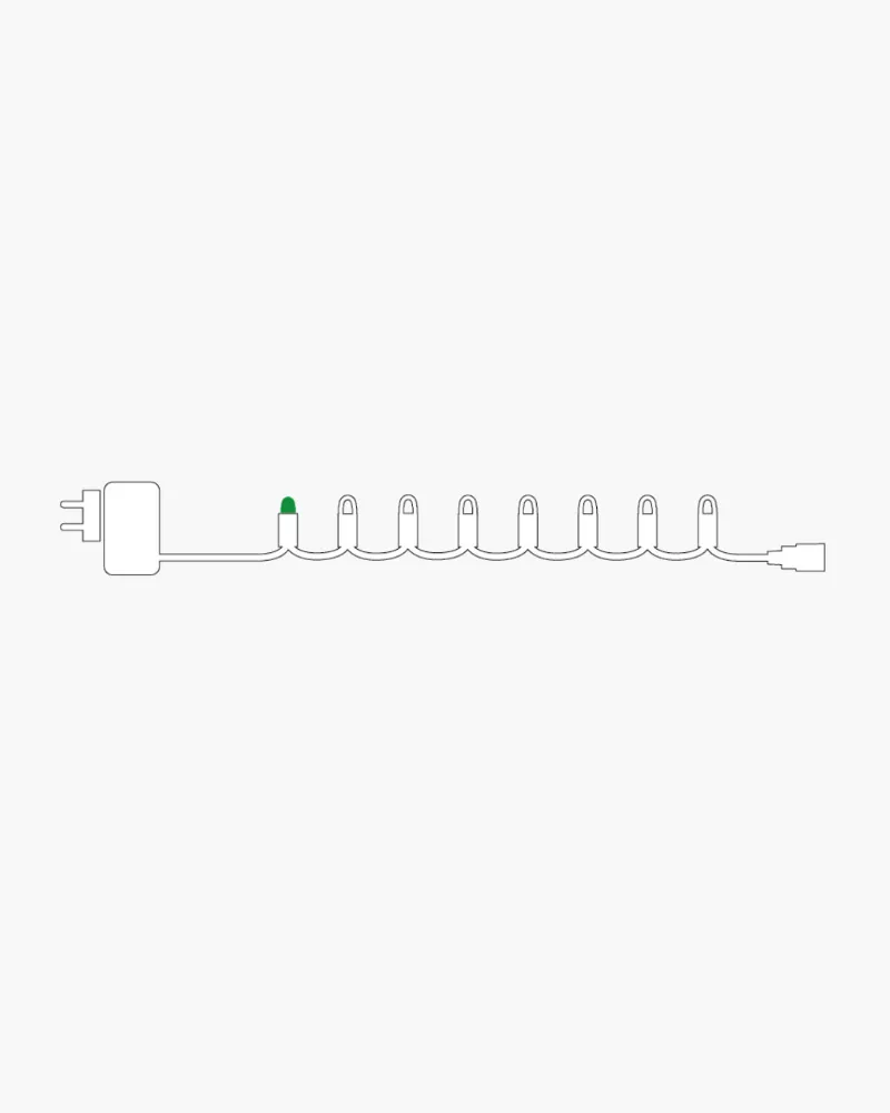 Top-Line Start set White 50 LED, 5m