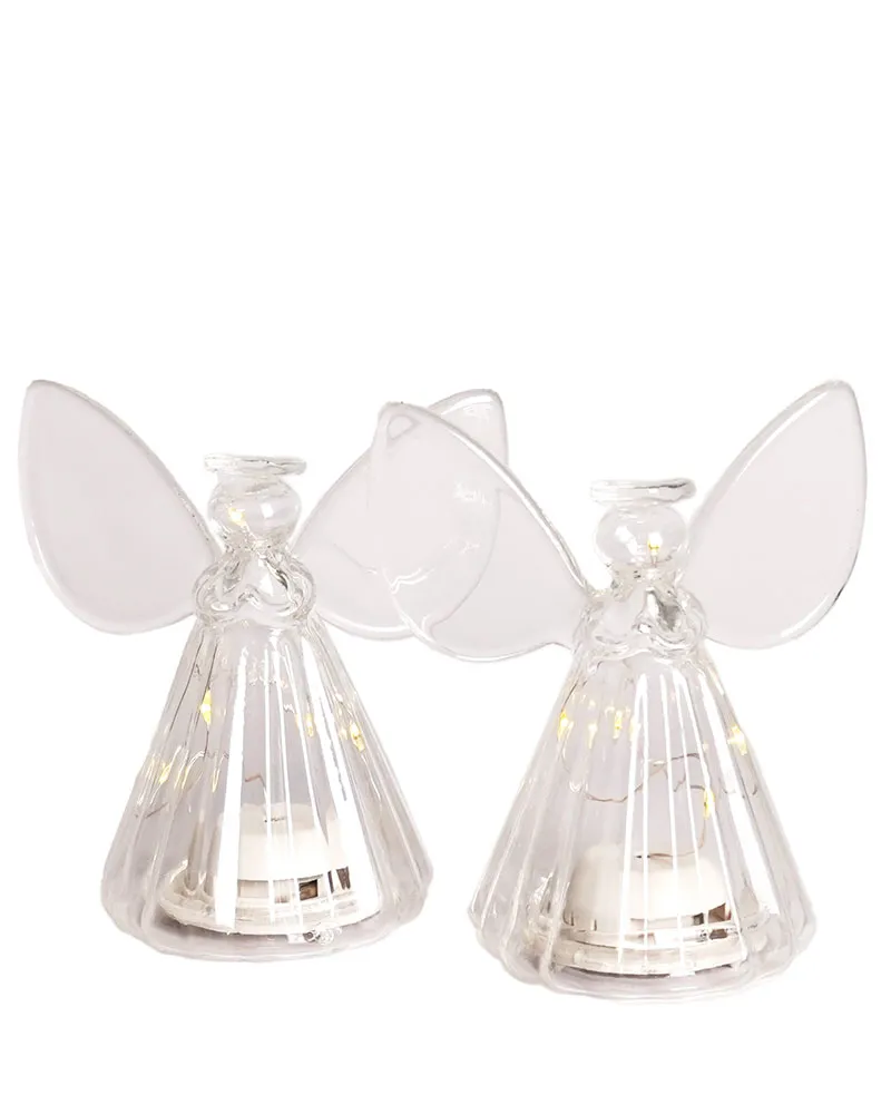 Iris Angel 10cm - 2 pcs, 5 LED, Clear