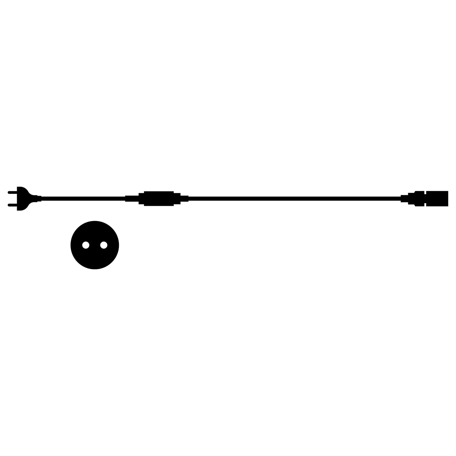 Tech-Line Strømkabel 1,5 m