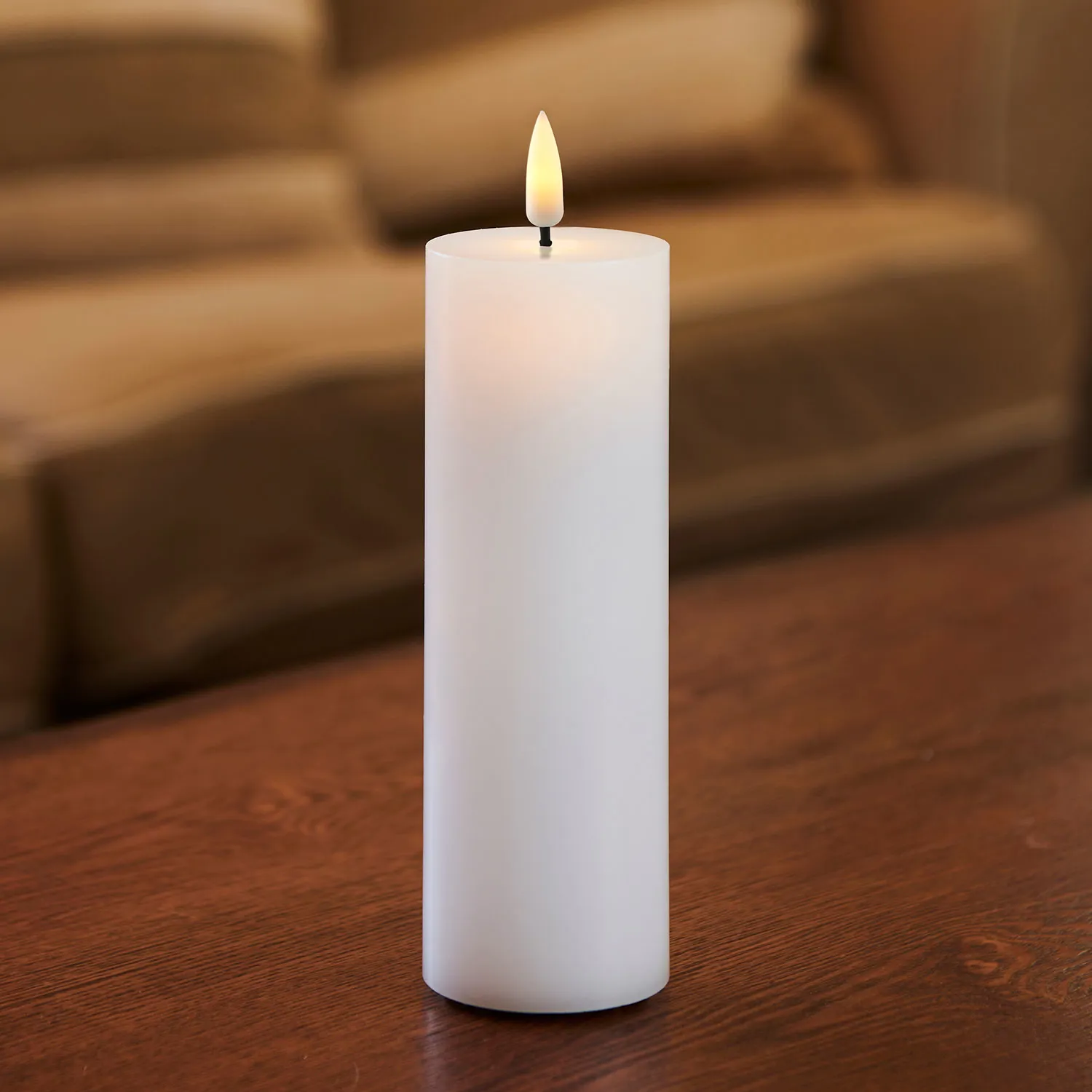 Sille Pillar Ø5 x 15cm, White