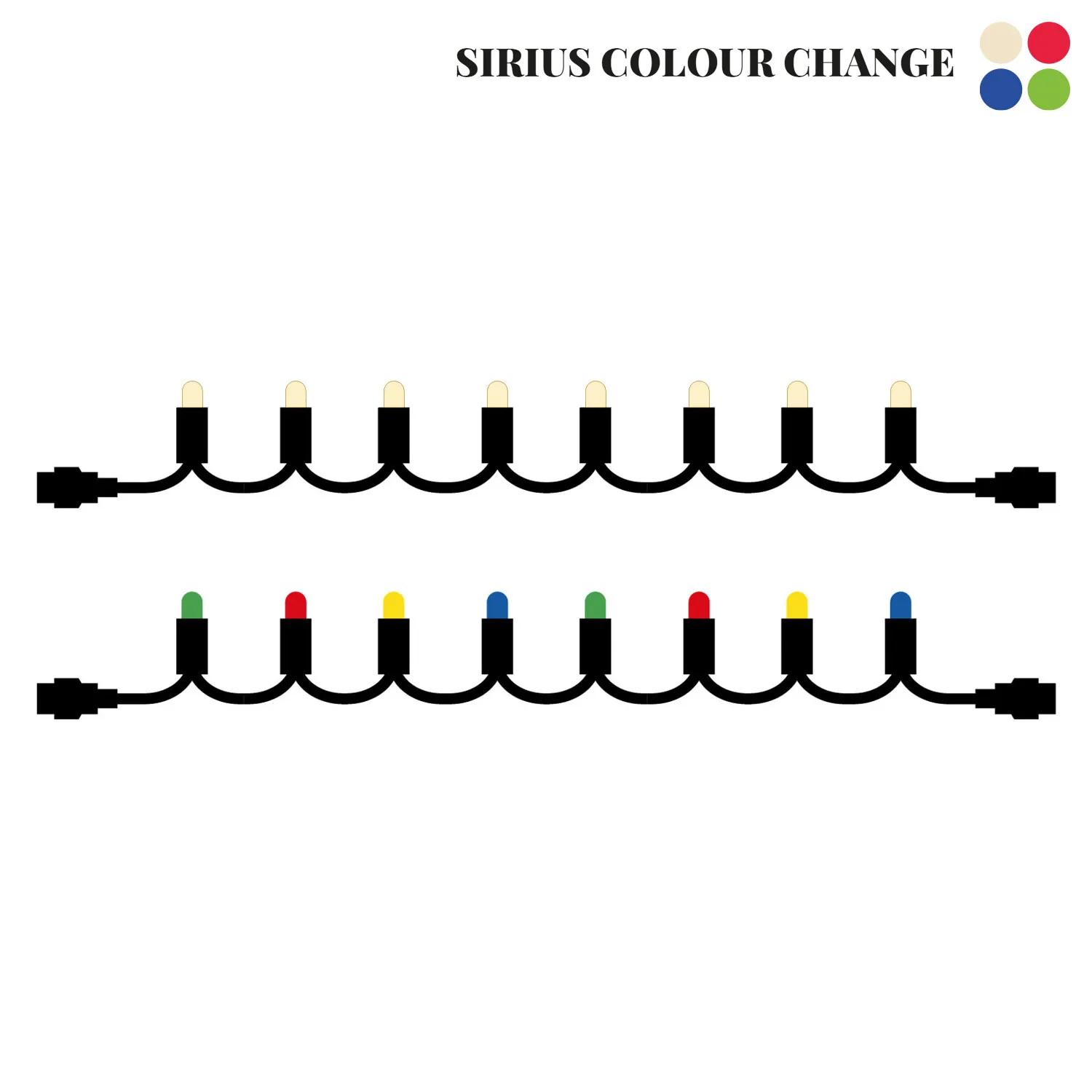 Tech-Line Supplement 45 LED, 4,5 m, Colour Change