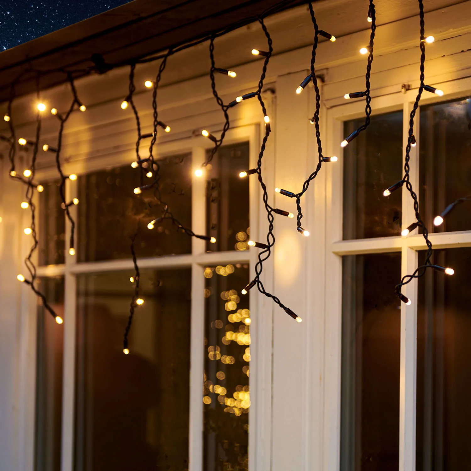 Tech-Line Ice Crystal Startsæt 100 LED, 2,5x0,6 m, Colour Change