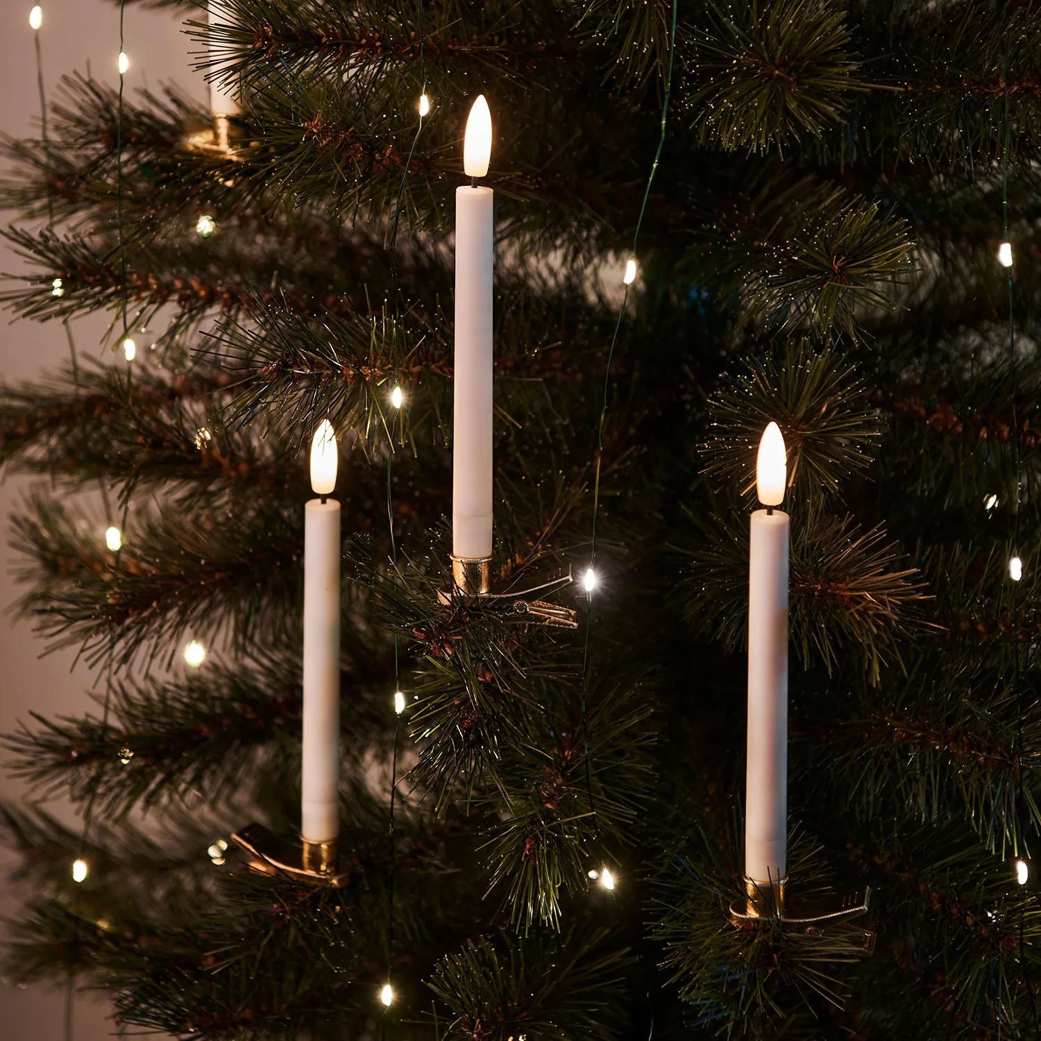 Sille Juletræslys 4 stk.