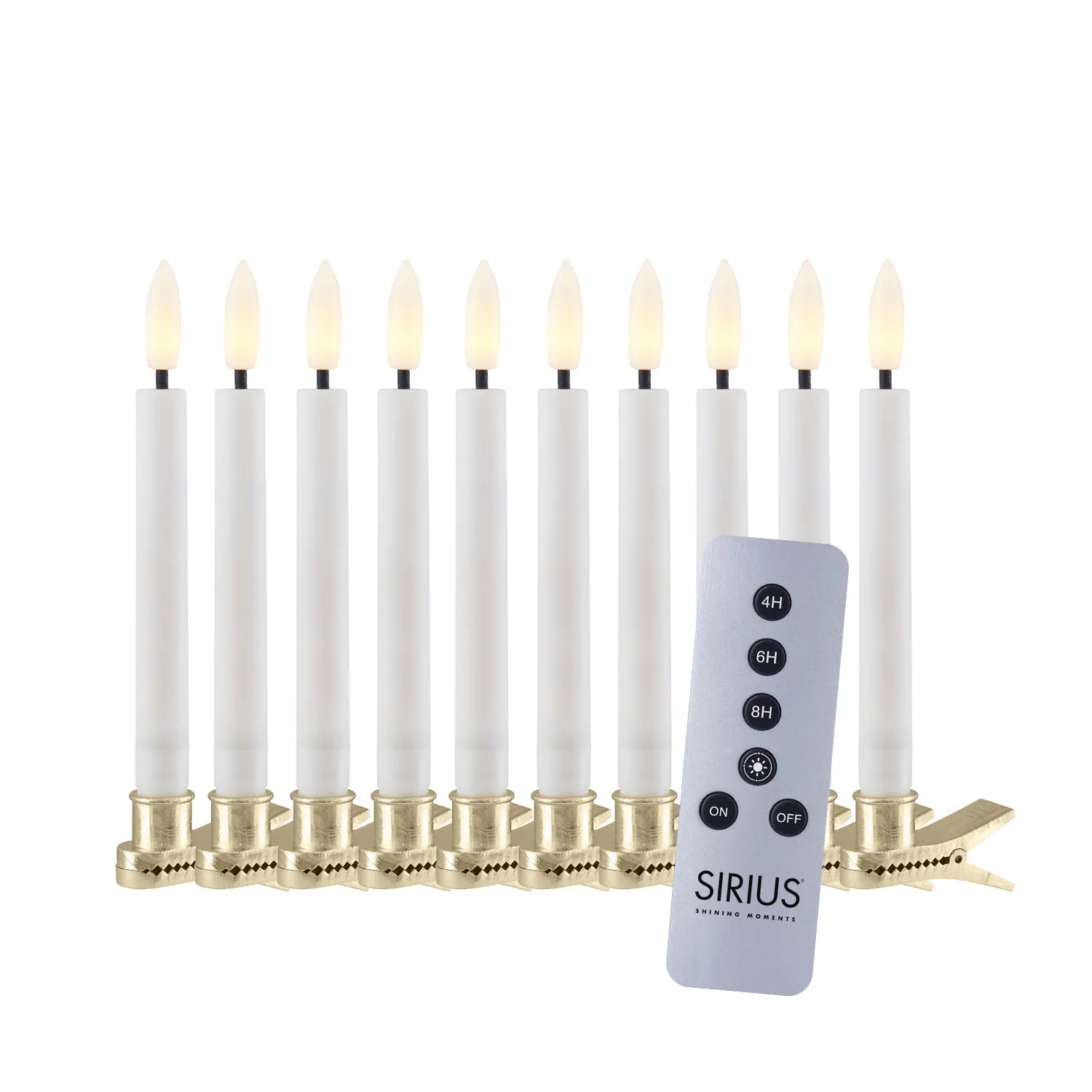 Sille Wax Tree Candle 10 pcs, White