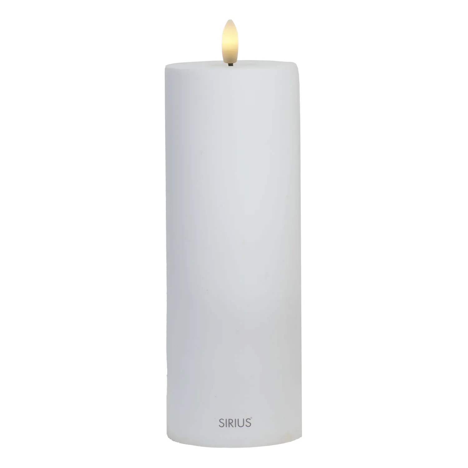 Sille Solar Ø7.5 x 20cm, White