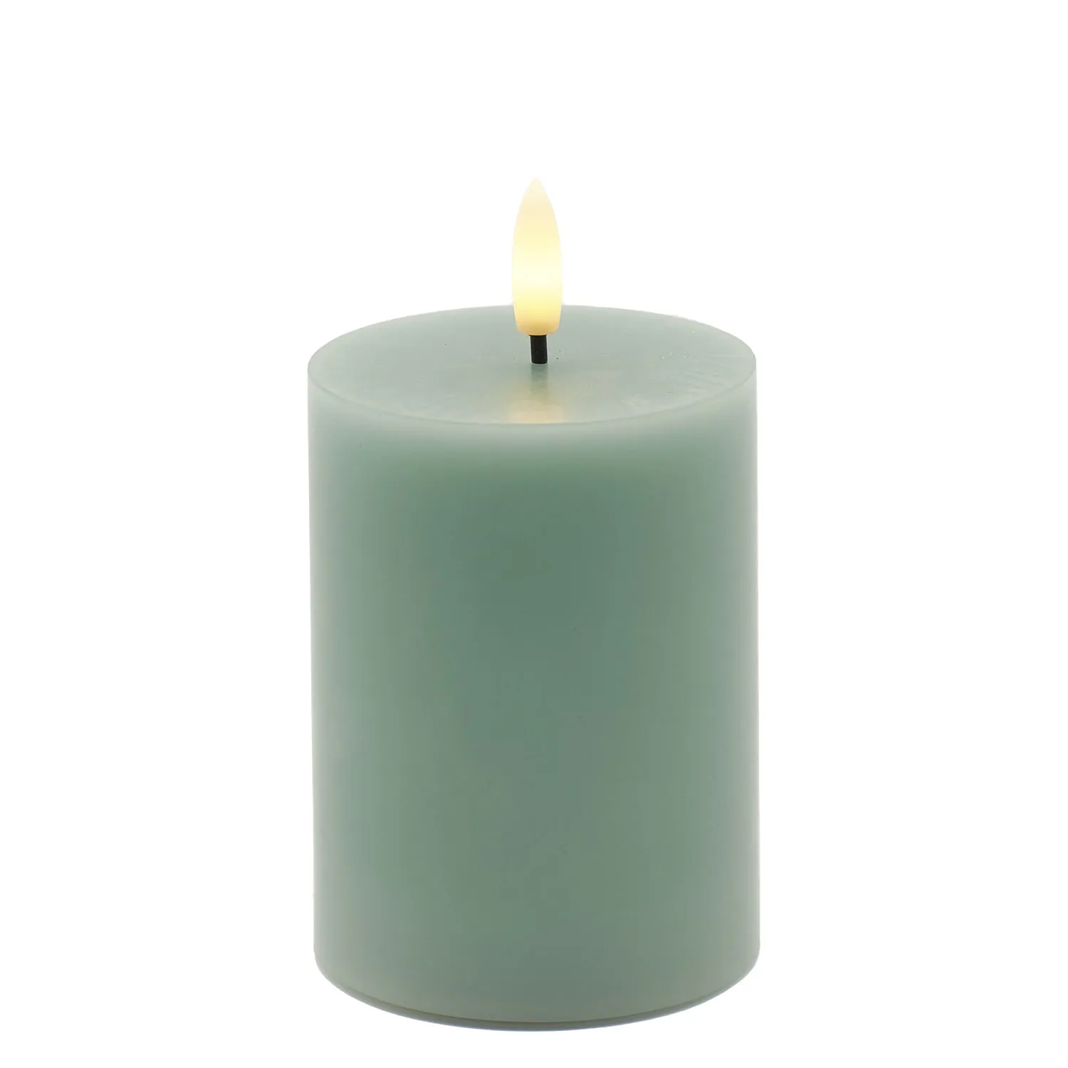 Sille Pillar Ø7.5 x 10cm, Sandy Green