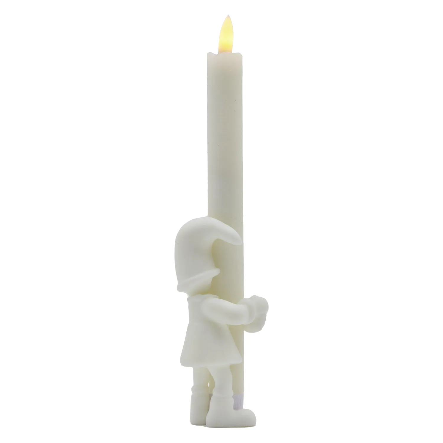 Tinka nisse med kronelys, 24,5 cm