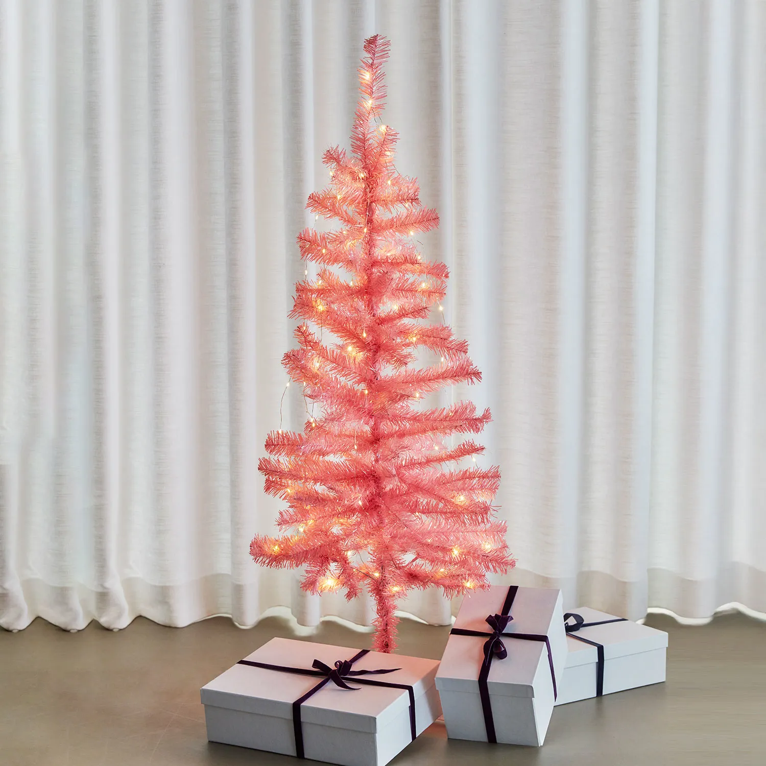 Happy Tree 1.2m, Pink - 60 LED