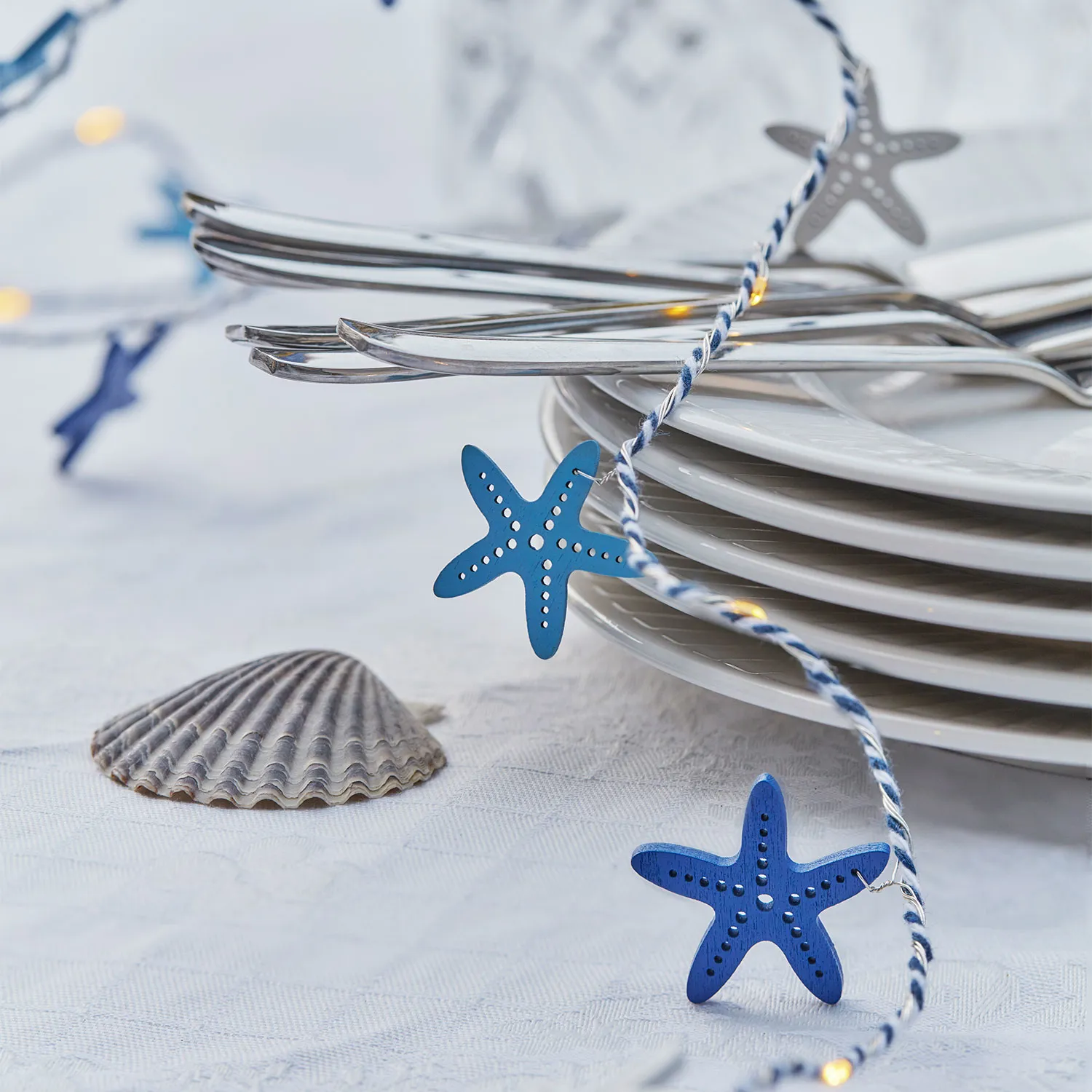 Selma Starfish, 20 LED, Blue
