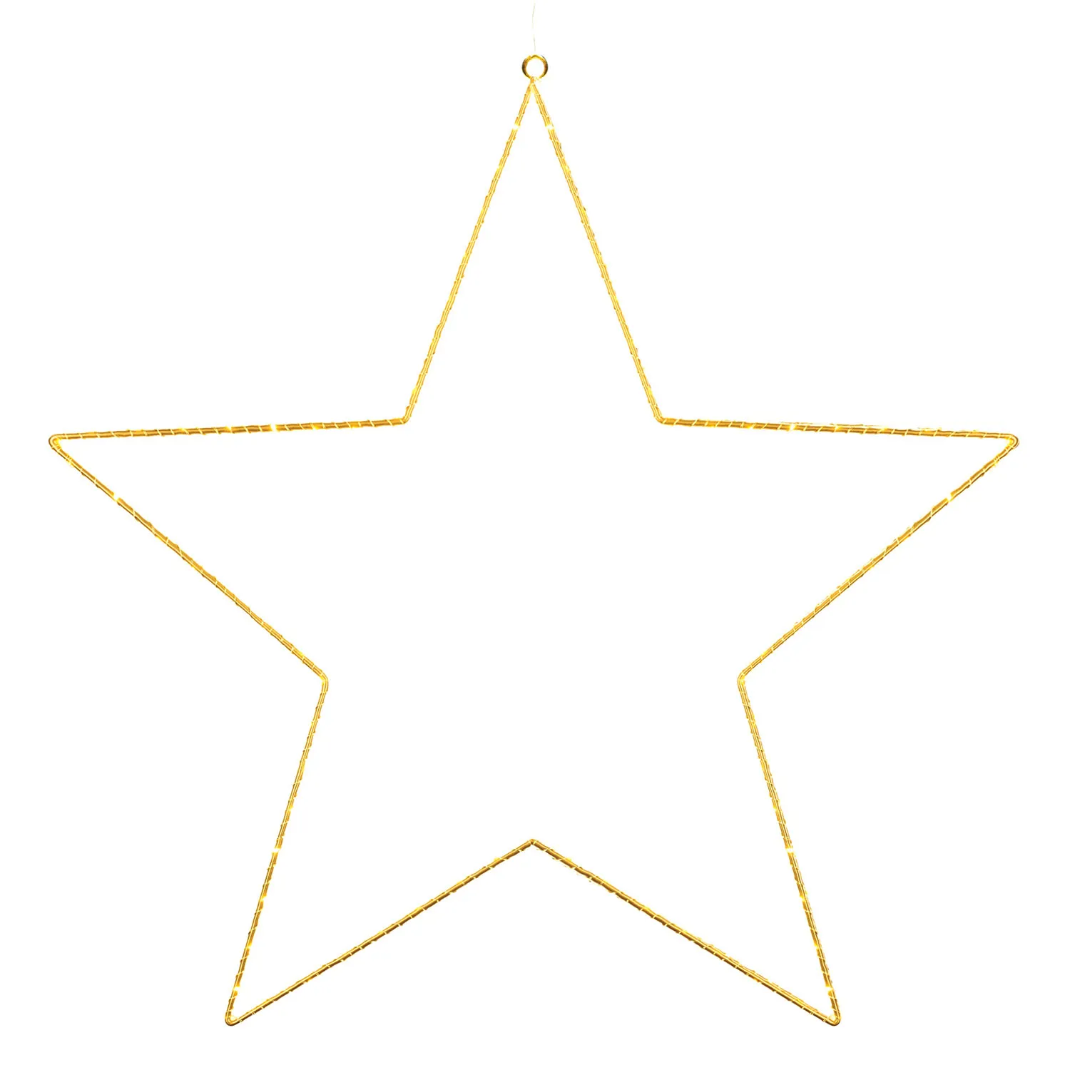 Liva Stjerne 70 cm, 80 LED, Gold, Colour Change