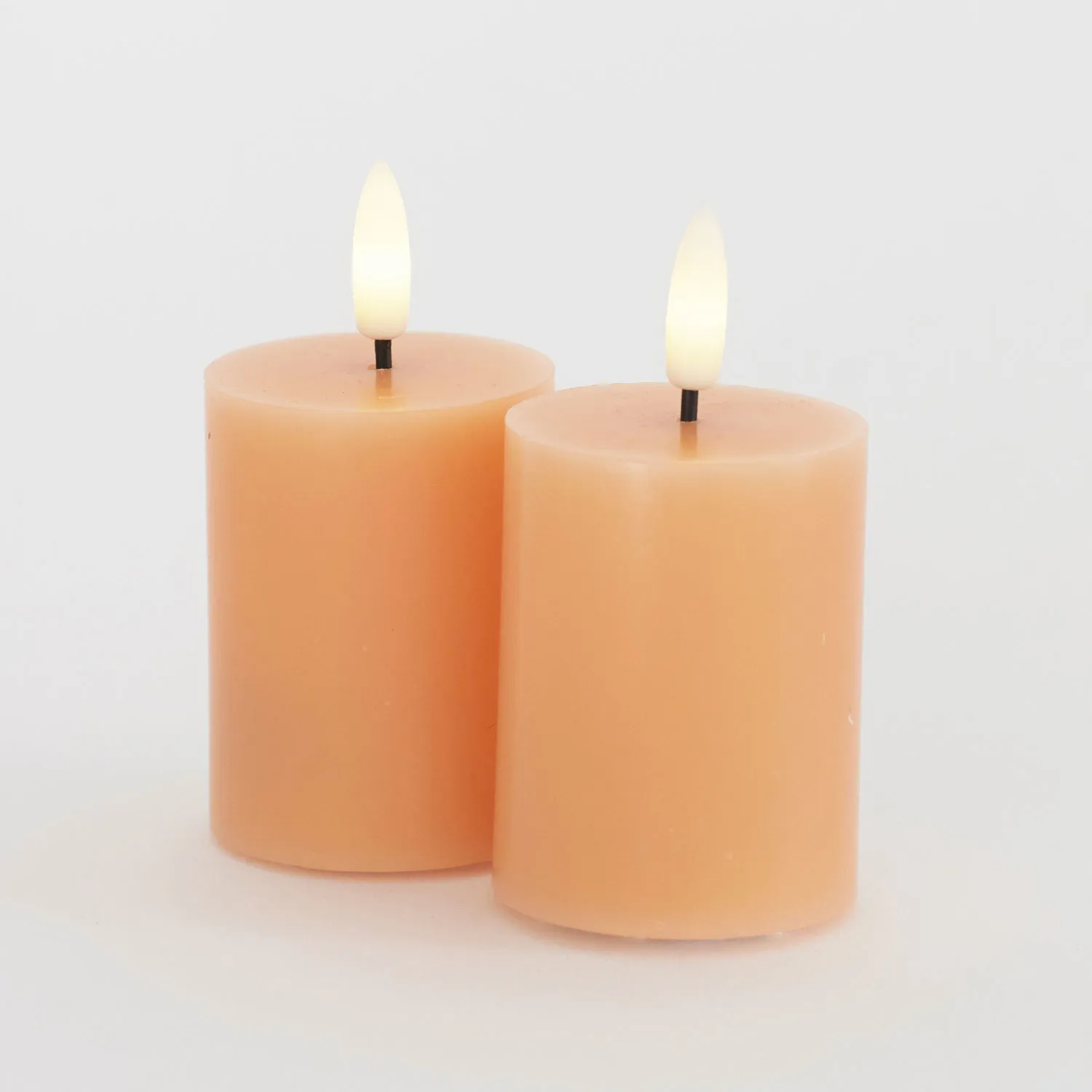 Sille Mini 2 pcs, Ø5 x 6.5cm, Peach