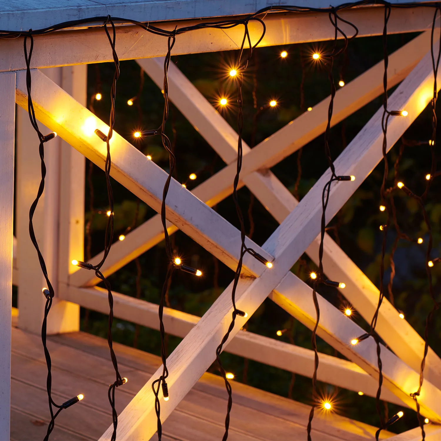 Tech-Line Gardin Startsæt 100 LED, 1,5x2 m