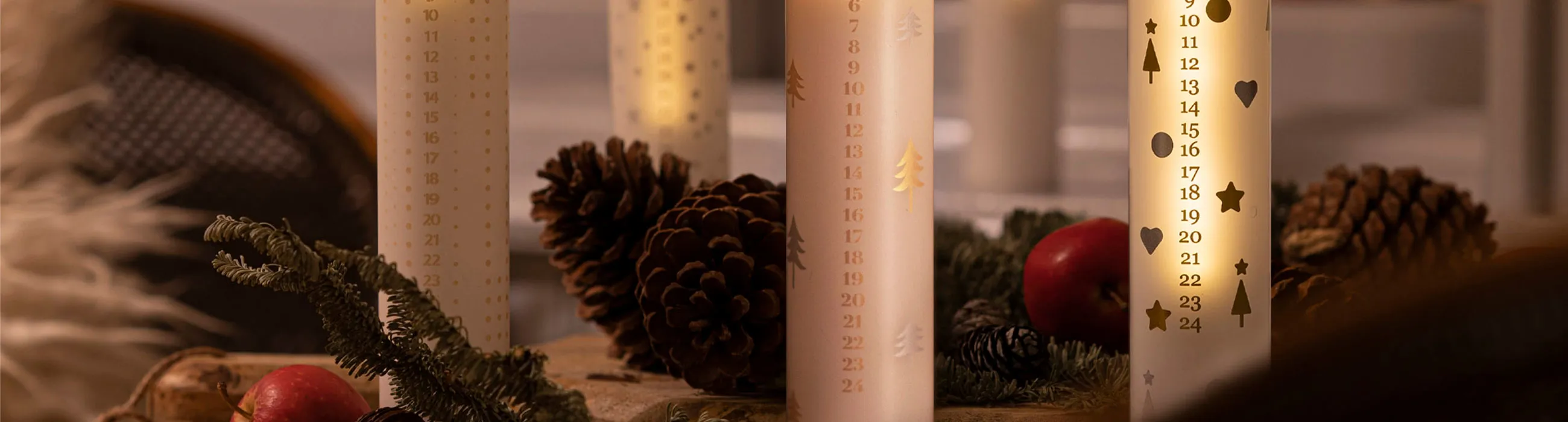 Sirius Calendar Candles