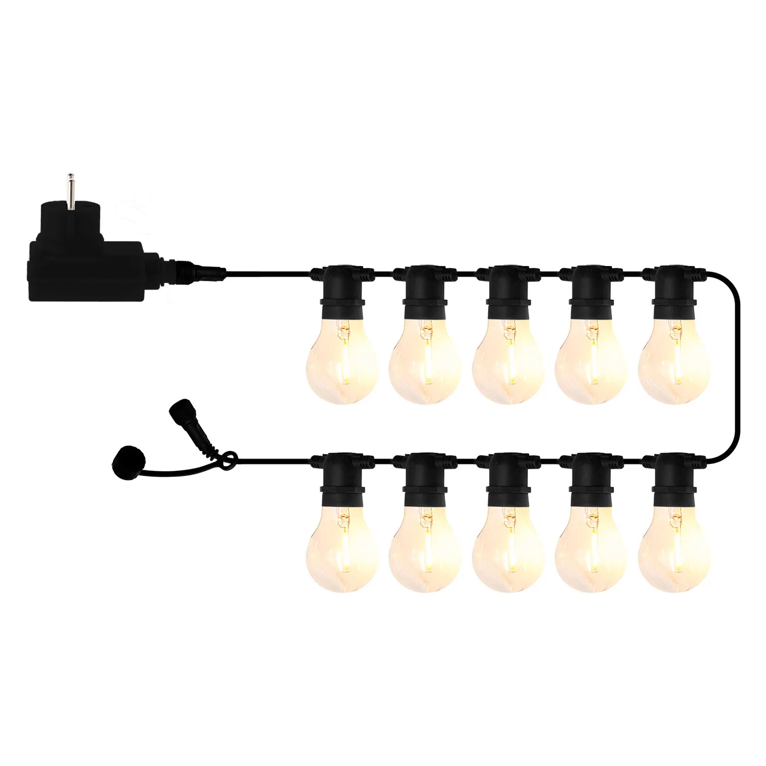 Tobias Starter set 10 LED 4.5m, Clear