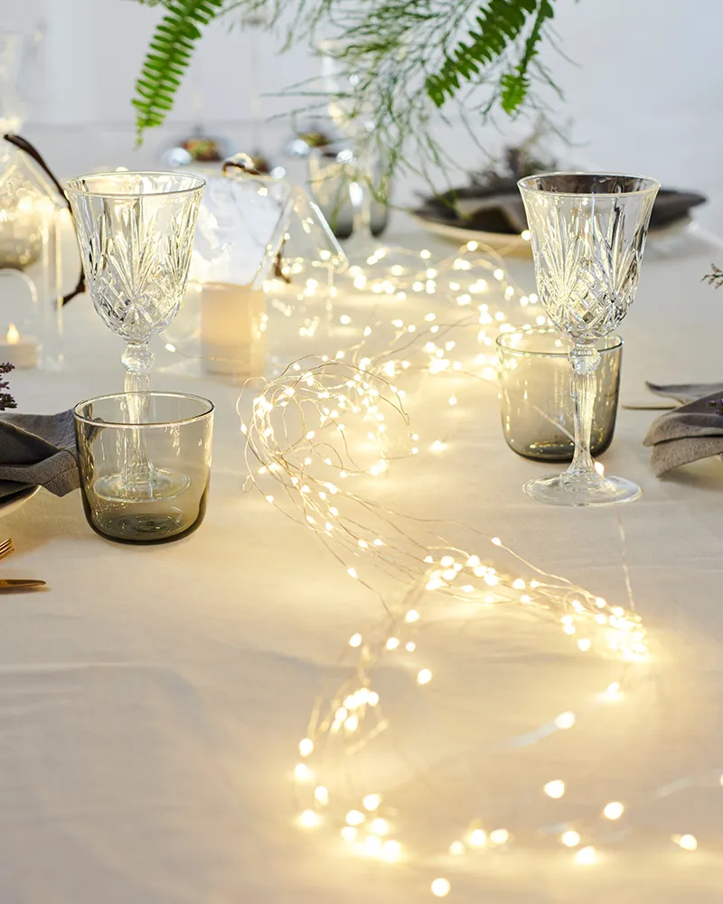 Knirke 500 LED "Waterfall", 3.5m, Silver