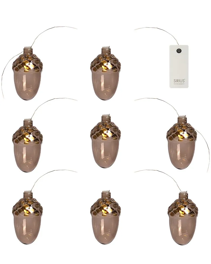 Celina Agern Guirlande, Dark Oak/Guld