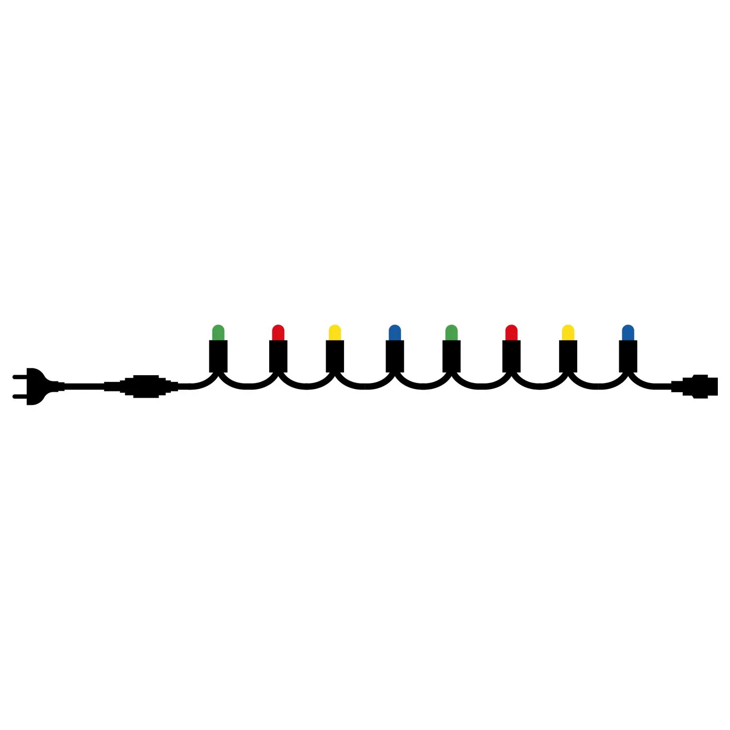 Tech-Line Start Set 45 LED Multi Colour, 4.5m