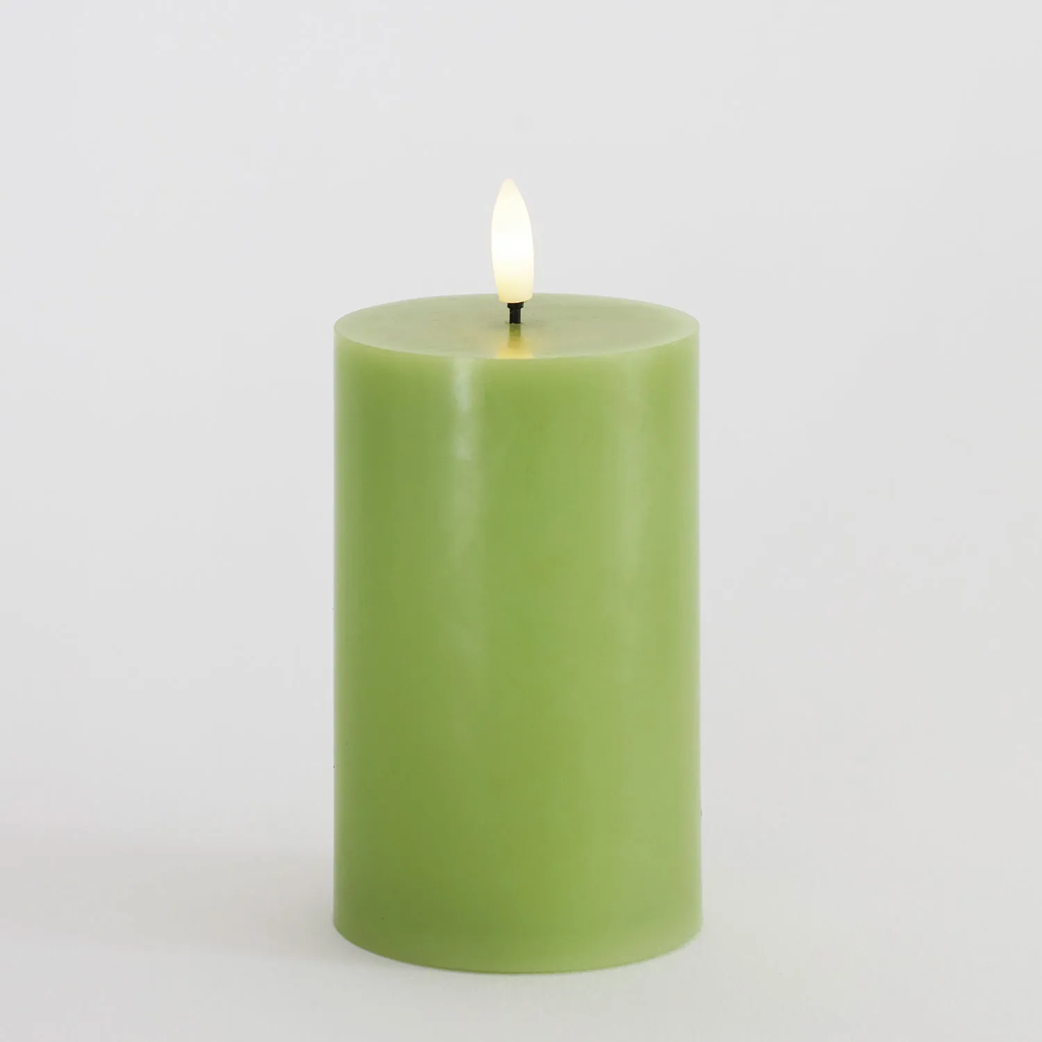 Sille Pillar Ø7.5 x 12.5cm, Spring Green