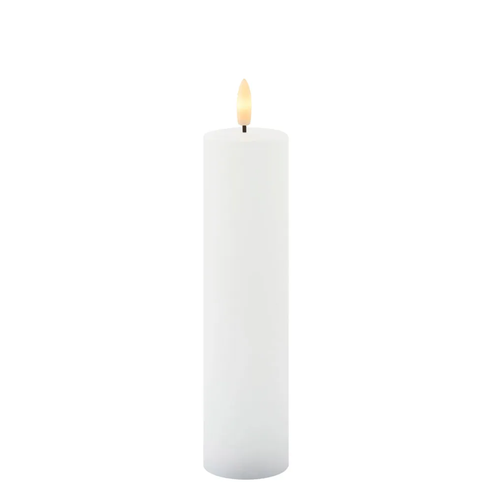 Sille Pillar Ø5 x 20cm, White