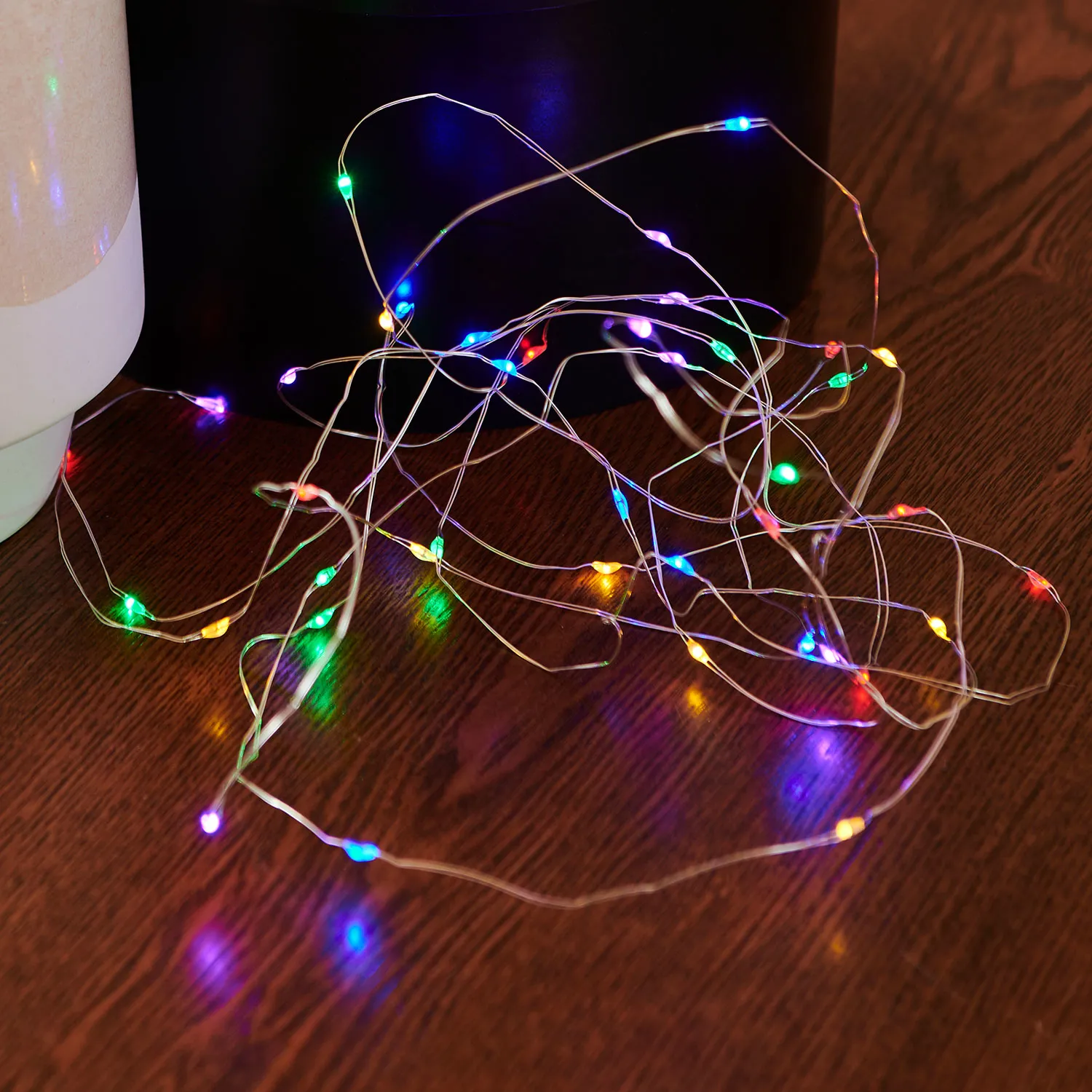 Knirke Multi 40 LED, 3,9 m, Sølv