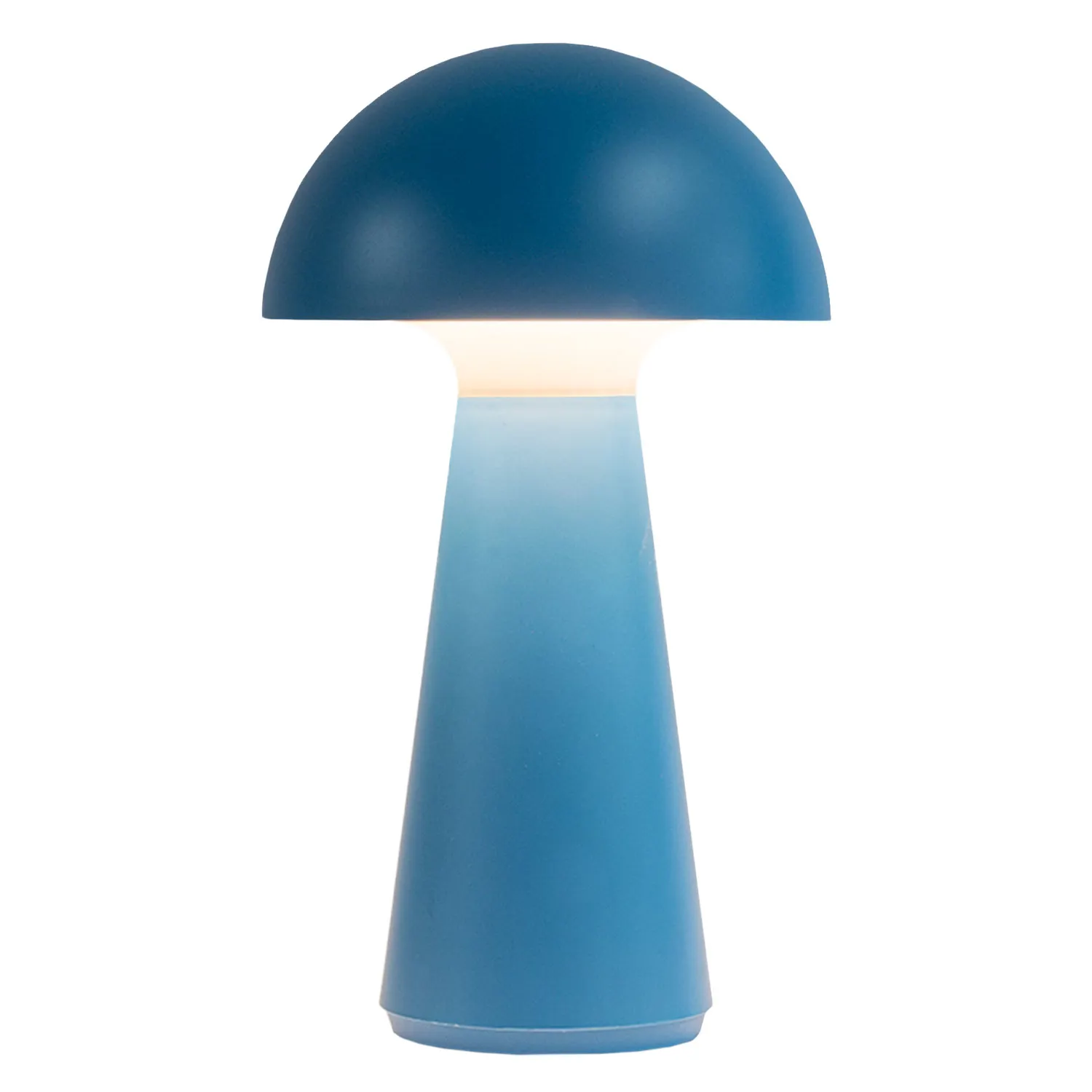 Sam Genopladelig Lampe 28 cm, Blå