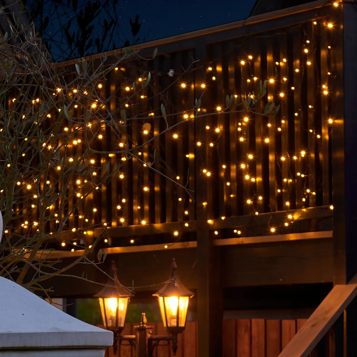 Top-Line Curtain Supplement set 100 LED, 1,1x1m