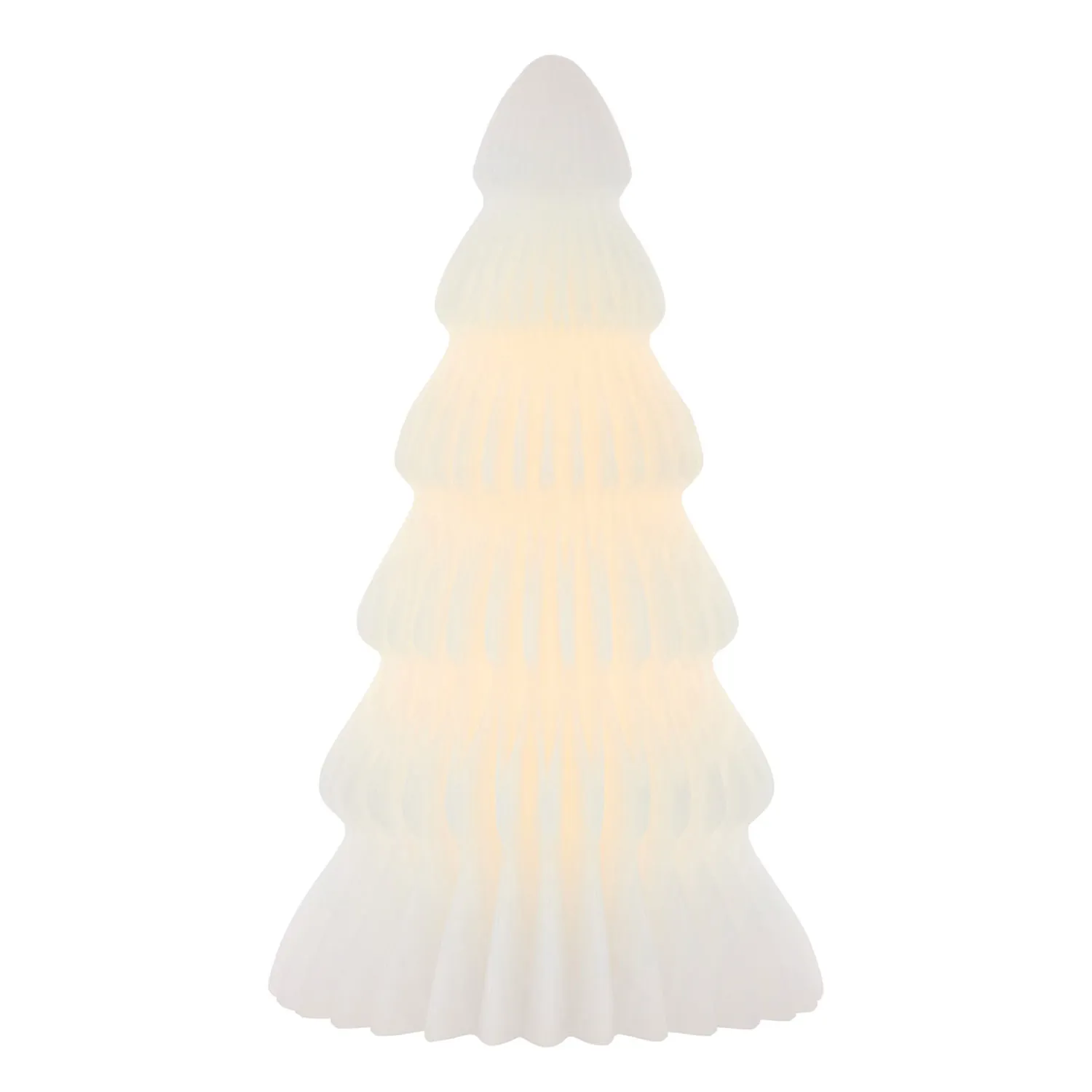 Claire Christmas Tree, 19cm, White