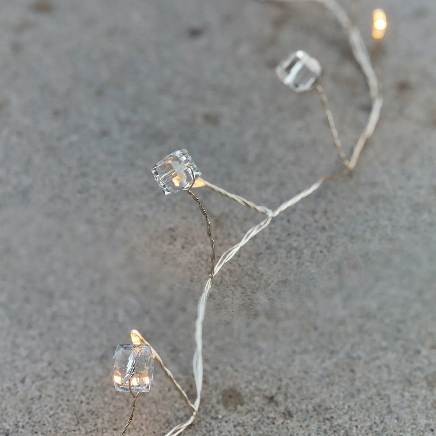 Anita Cube, 20 LED, Clear