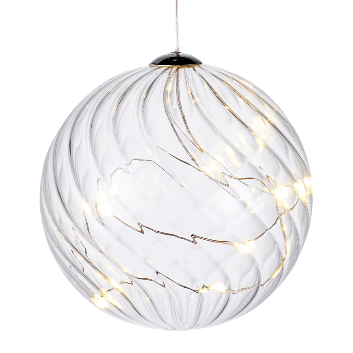 Wave Ball, Ø10cm, Clear