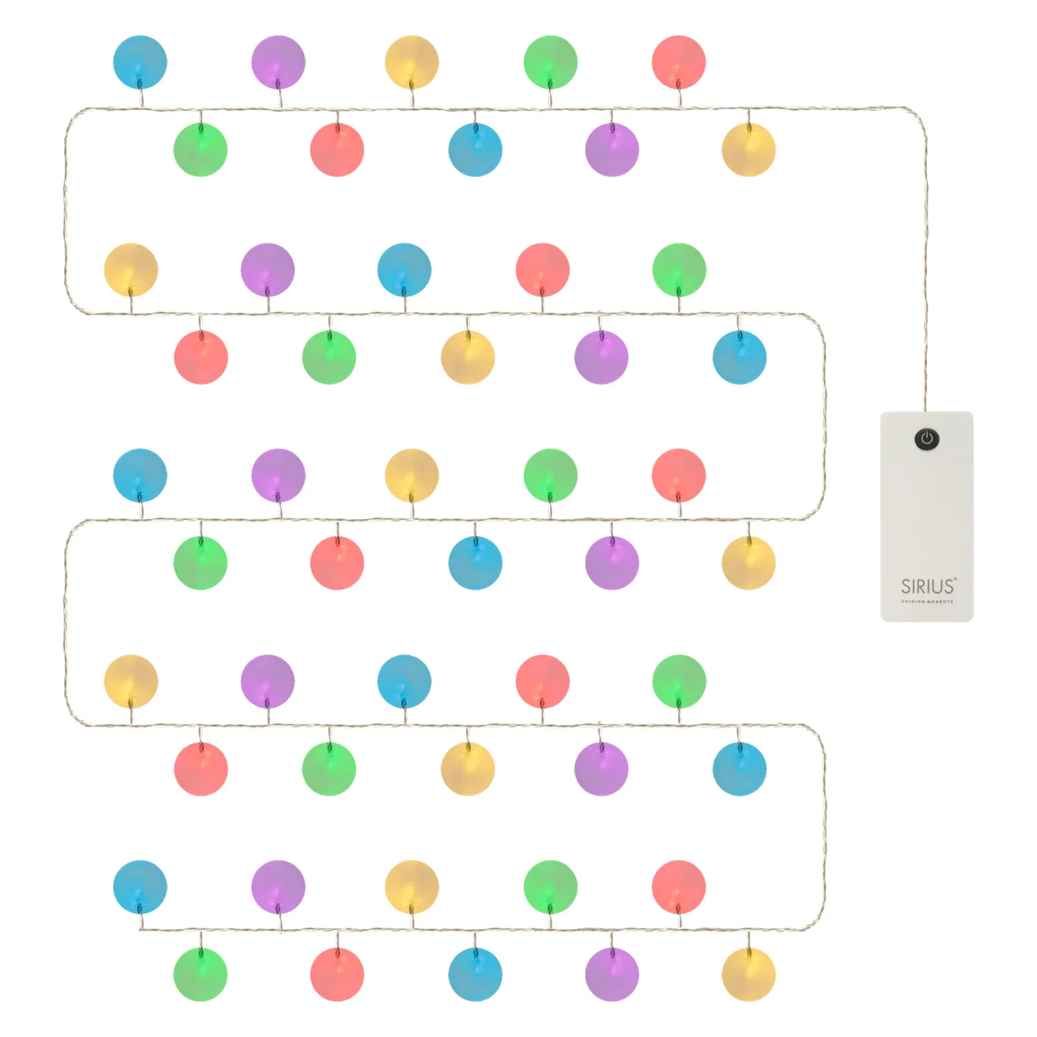 Ally Ball Cluster string lights 40 LED, 2m, Multi