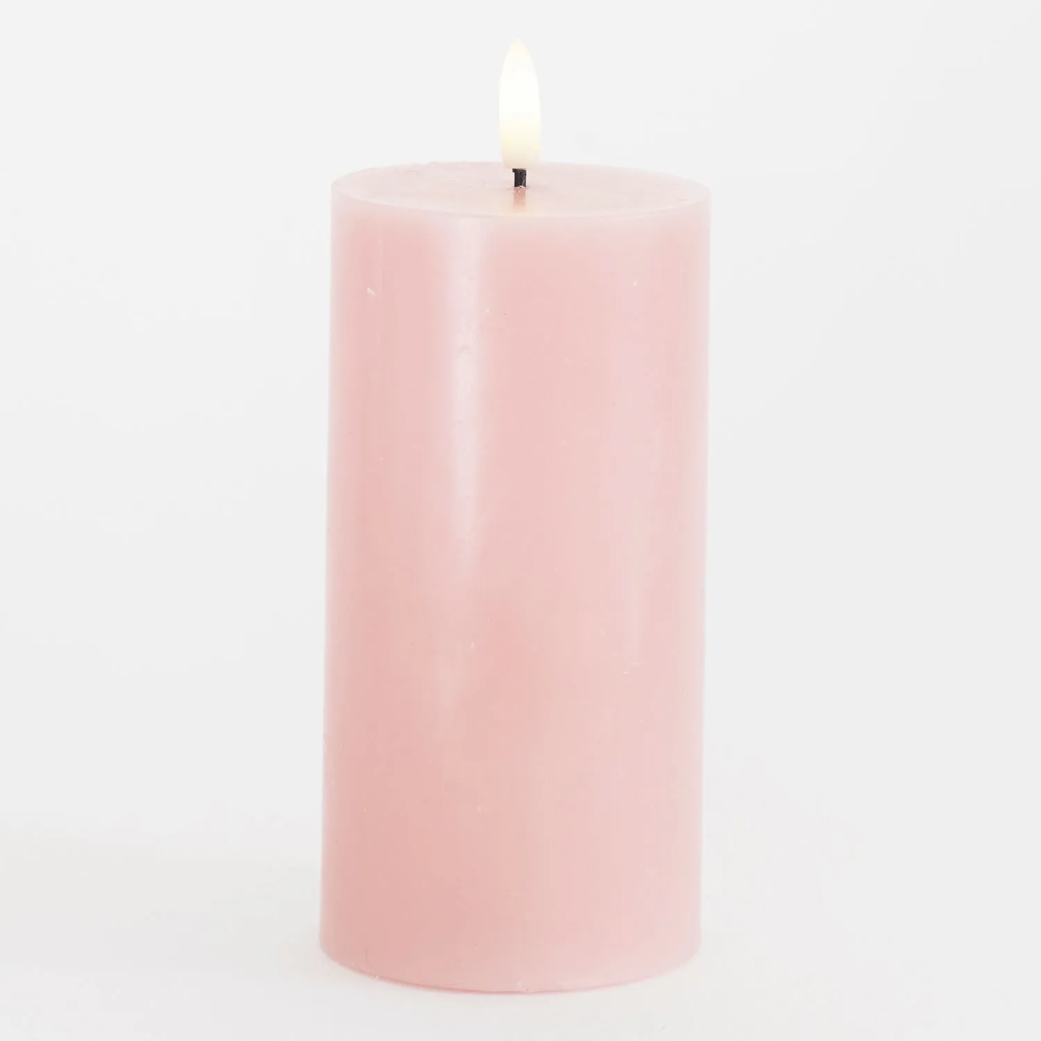 Sille Pillar Ø7.5 x 15cm, Light Pink