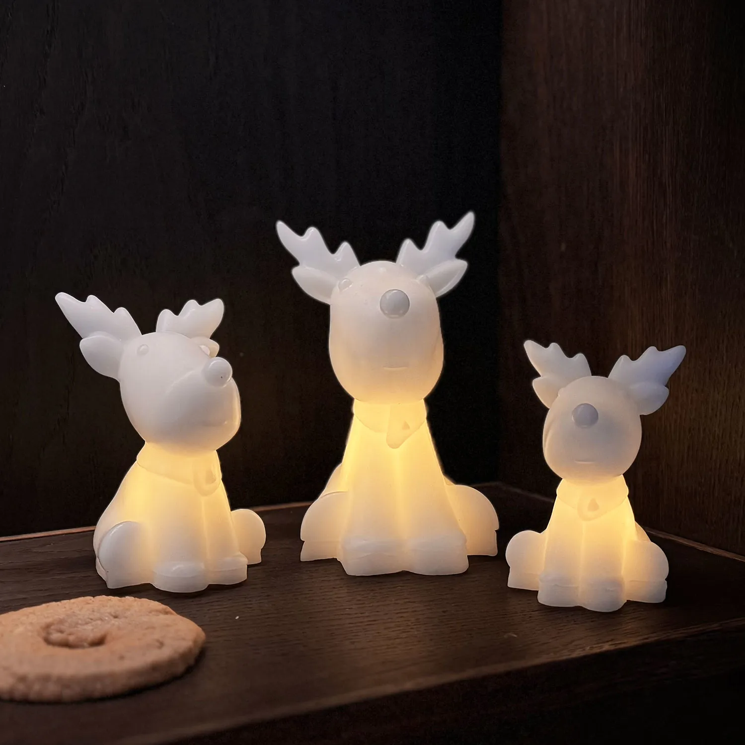 Naja Reindeer - 14cm, White