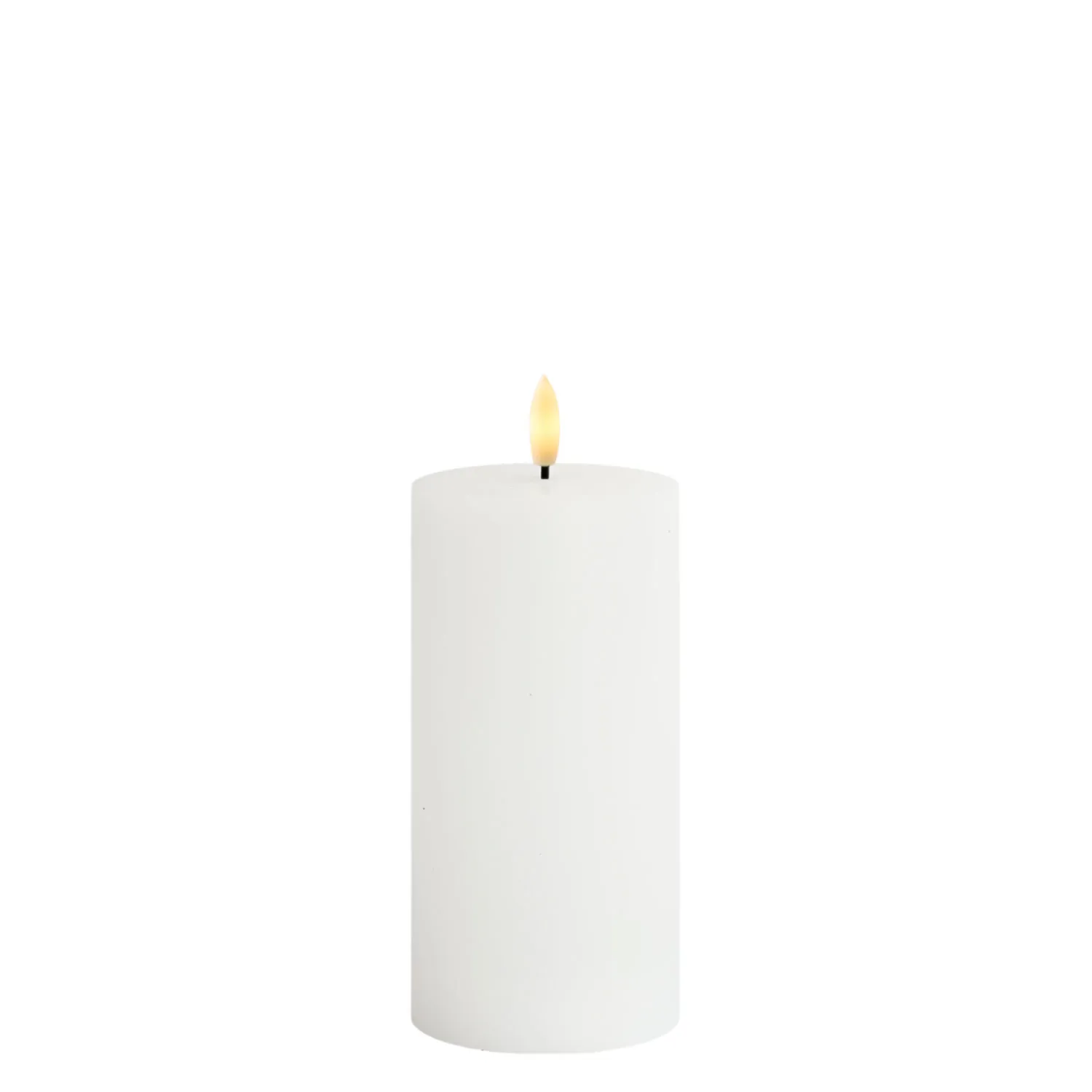 Sille Pillar Ø7.5 x 15cm, White