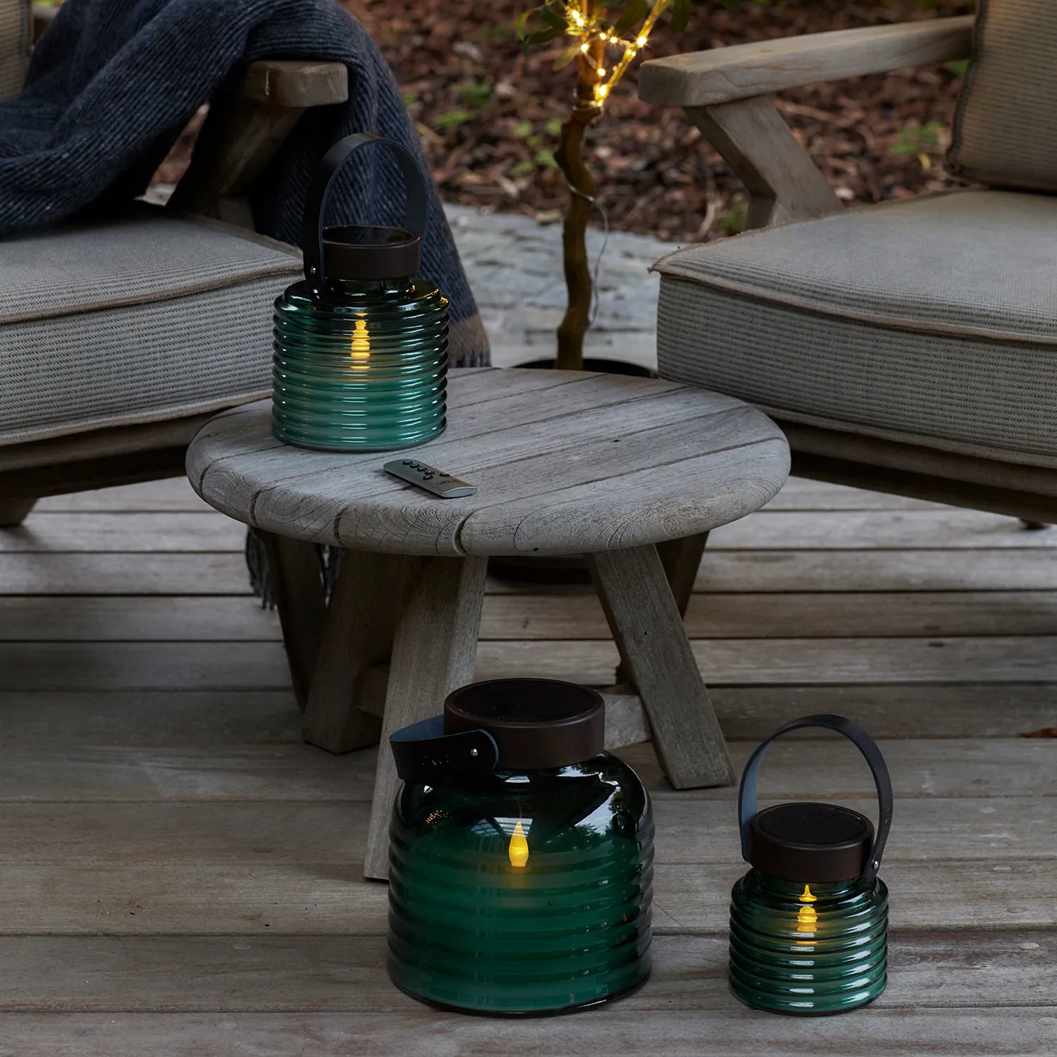 Aston Solar Jar 12cm, Green