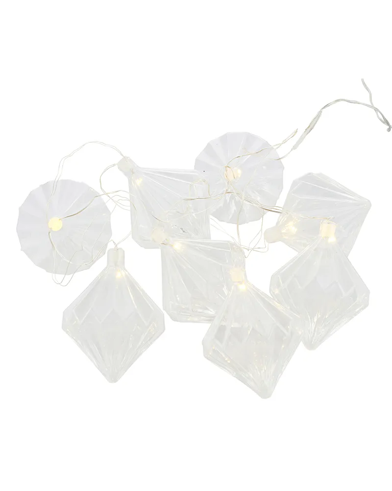 Nellie Guirlande 8 LED, Klar