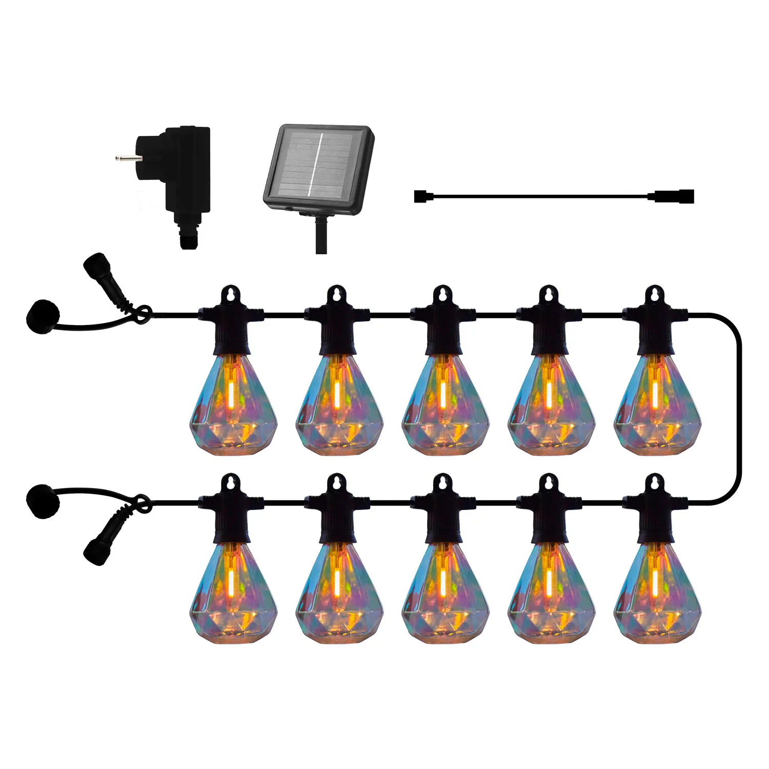 Marcus Startset Combi Solar/Electric, 3m, Clear