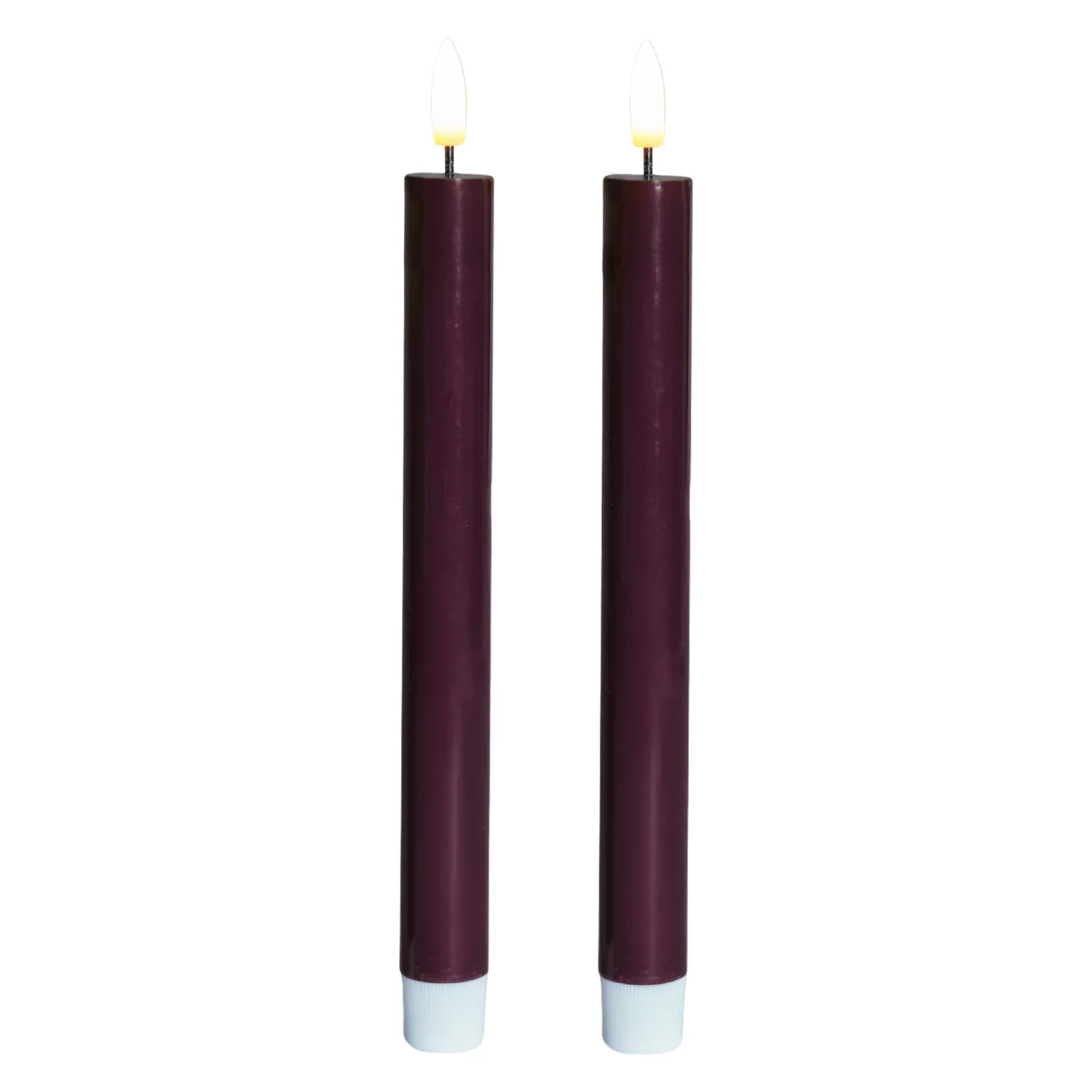 Sille Lacquer Taper 2 pcs - 20cm, Bordeaux