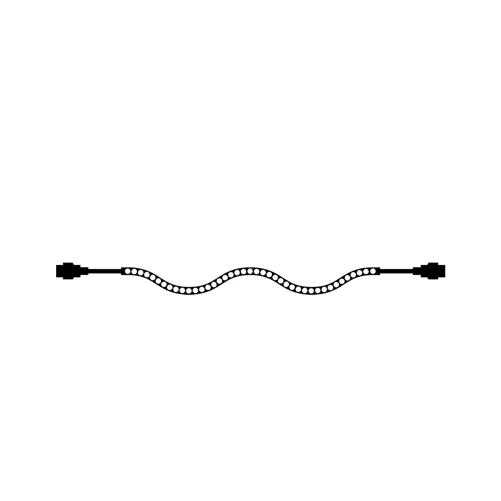 Top-Line Rope light Supplement set 100 LED, 4m