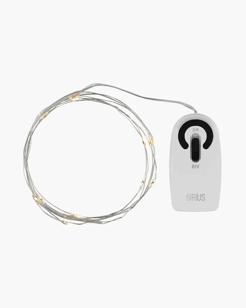 Knirke 20 LED, 1.9m, Silver