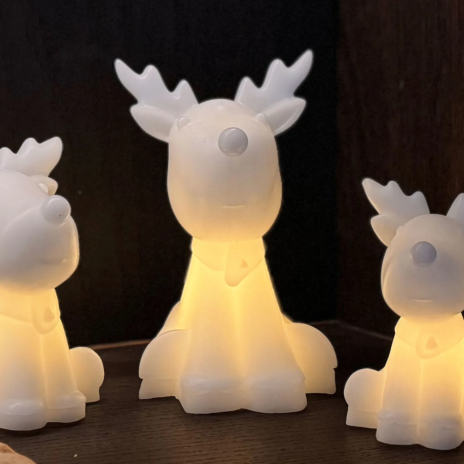 Naja Reindeer - 11.6cm, White