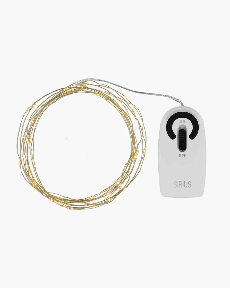 Knirke 40 LED, 3.9m, Gold