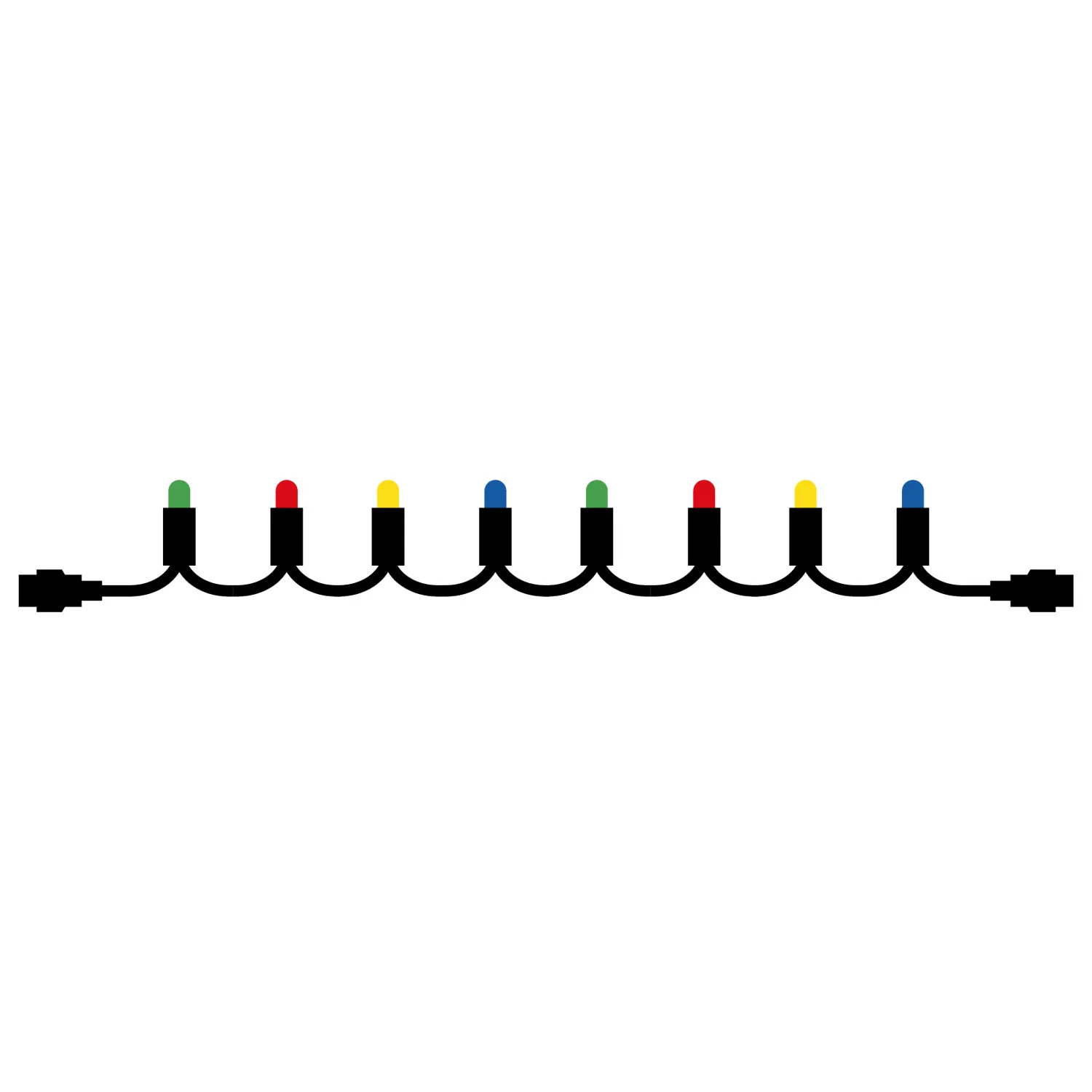 Tech-Line Supplement Set 45 LED Multi Colour, 4.5m