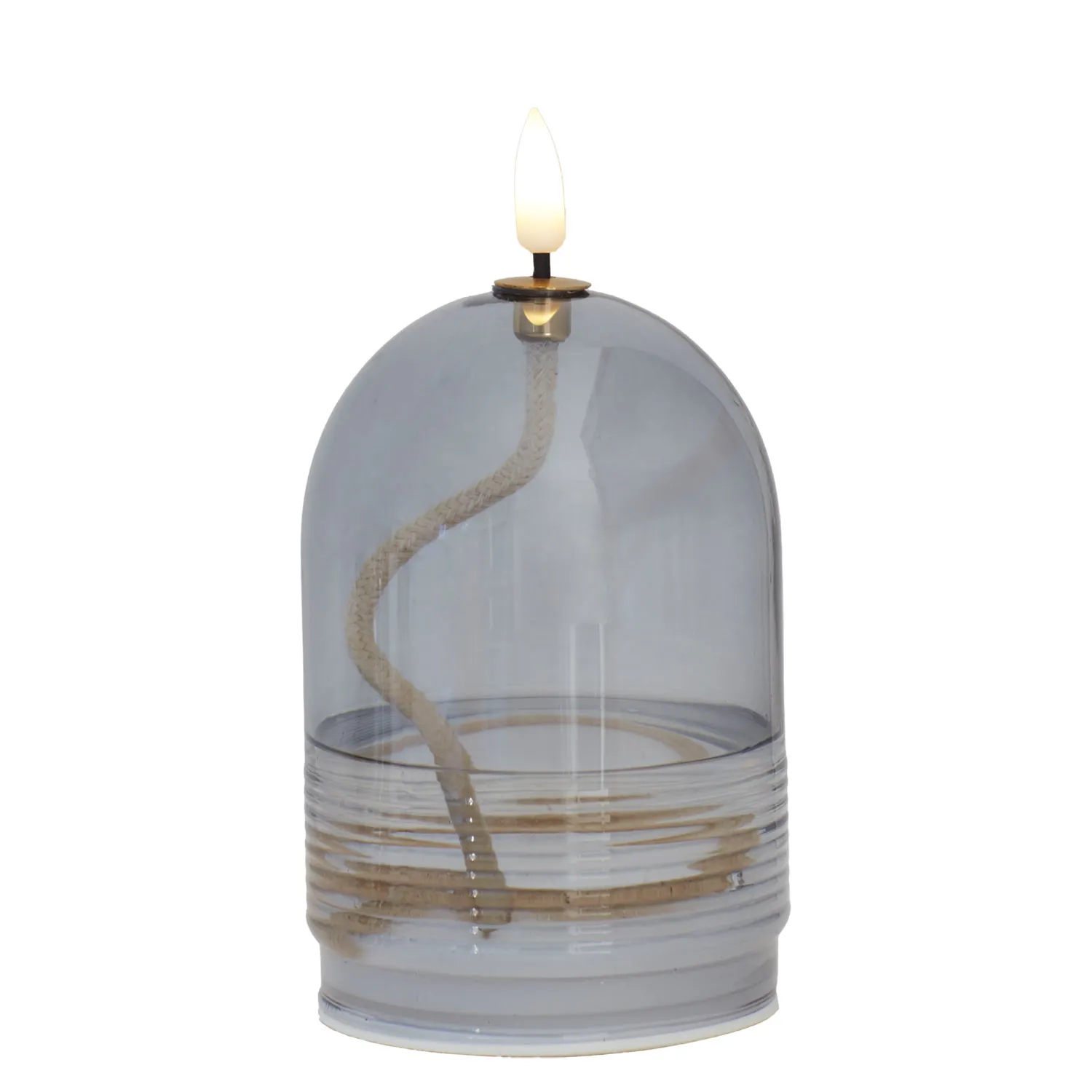 Dea Oil Lamp Ø8 x 11cm, Gray