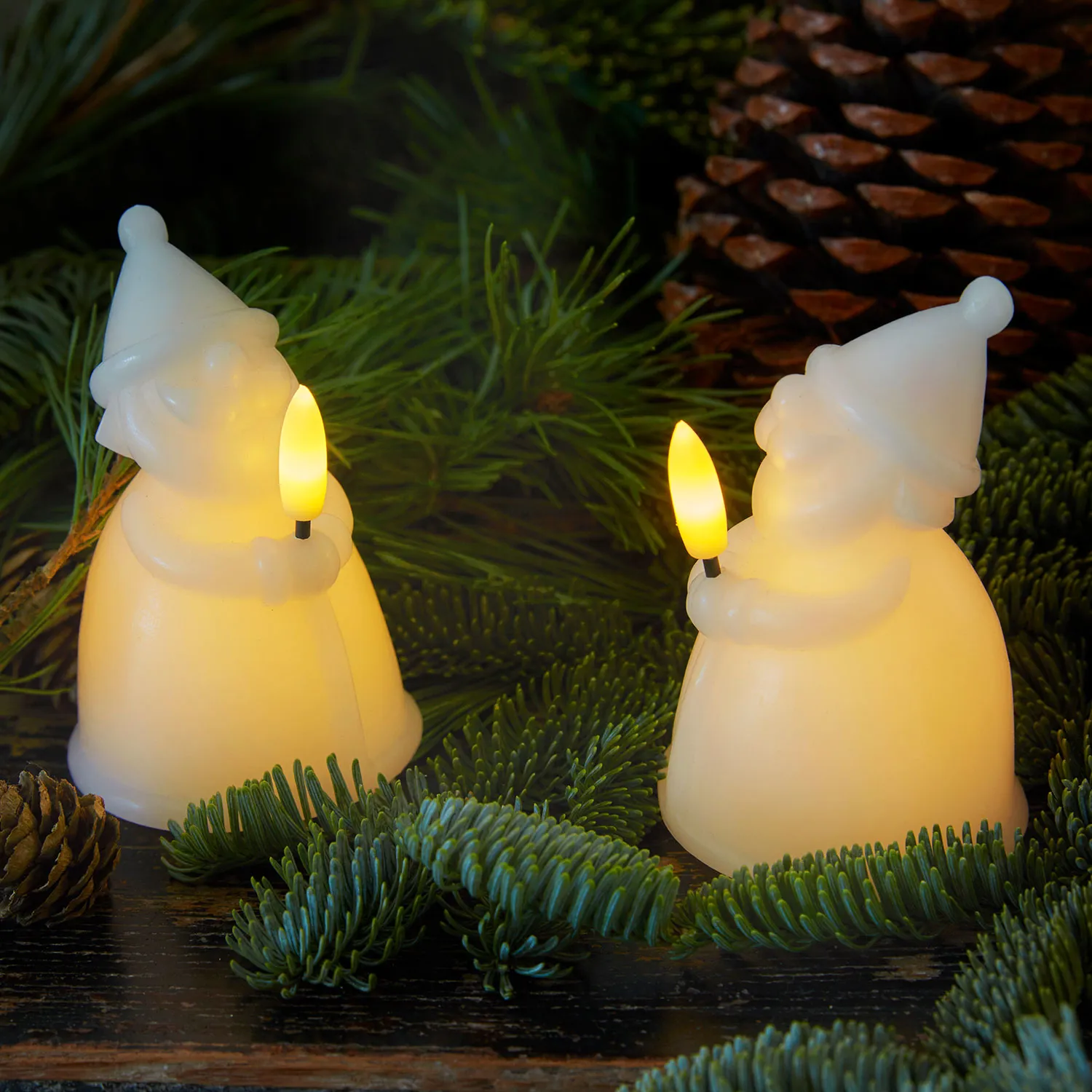 Claus Santa 2-pak, 10 cm